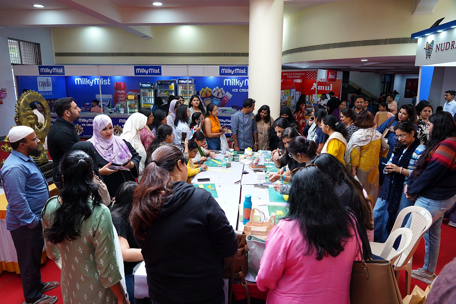 Attendees at a brand-hosted masterclass